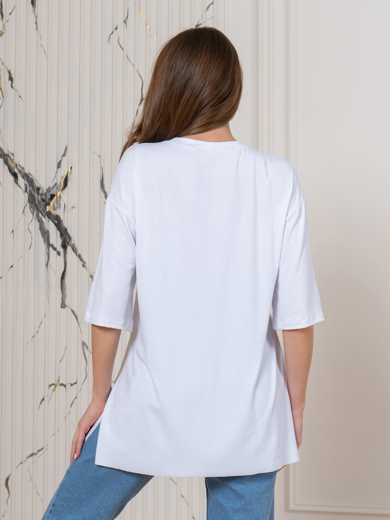 Футболка ISSA Plus модель 14547_белый Фото