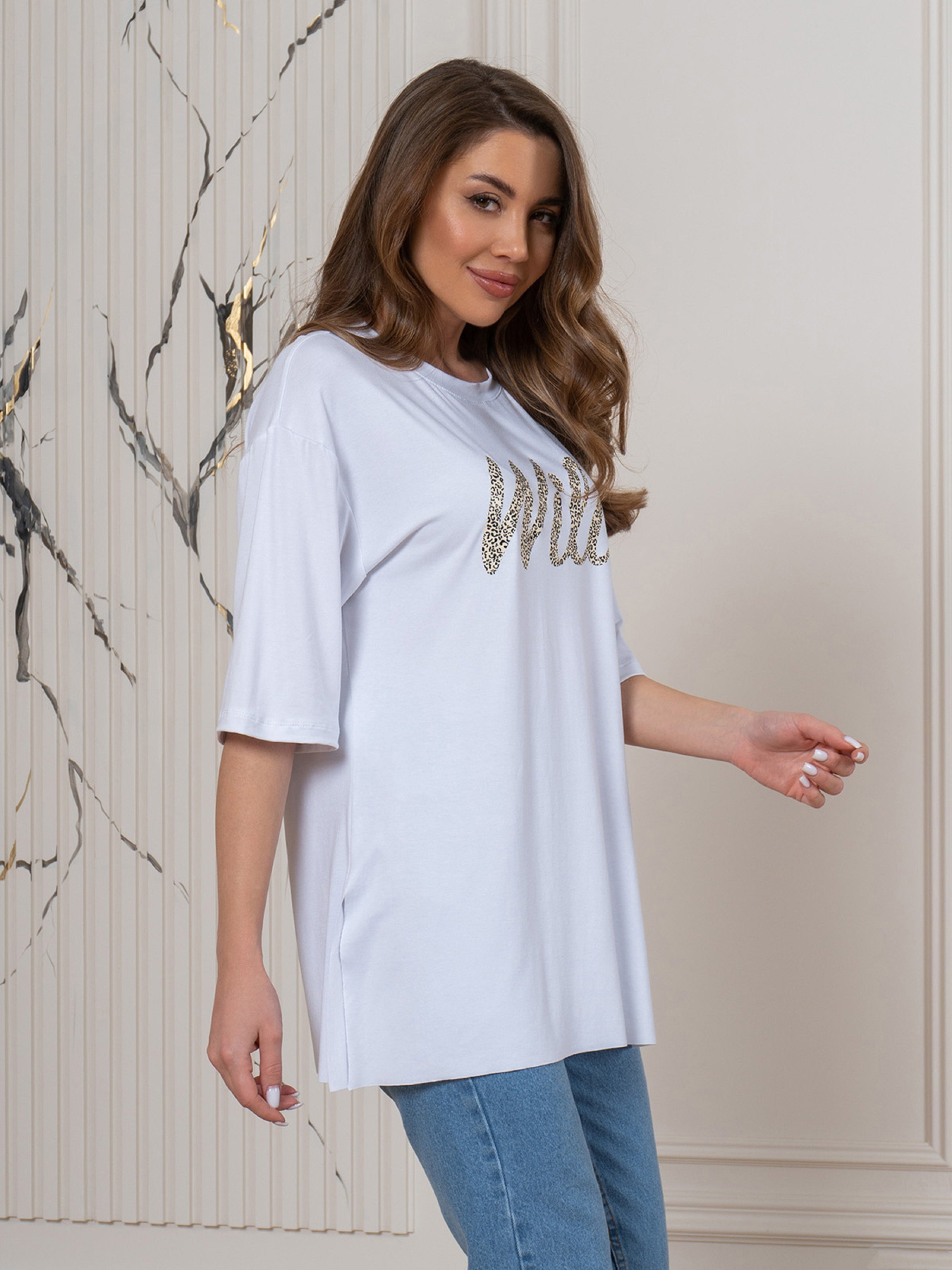 Футболка ISSA Plus модель 14547_белый Фото