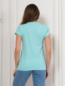 Футболка ISSA Plus модель WN20-601_мятный Фото