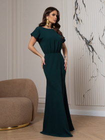 Сукня максі ISSA Plus модель 14553_зеленый Фото