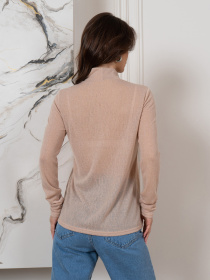 Водолазка ISSA Plus модель 14555_бежевый Водолазка ISSA Plus модель 14555_бежевый Фото