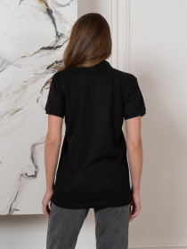 Поло ISSA Plus модель 14556_черный Фото