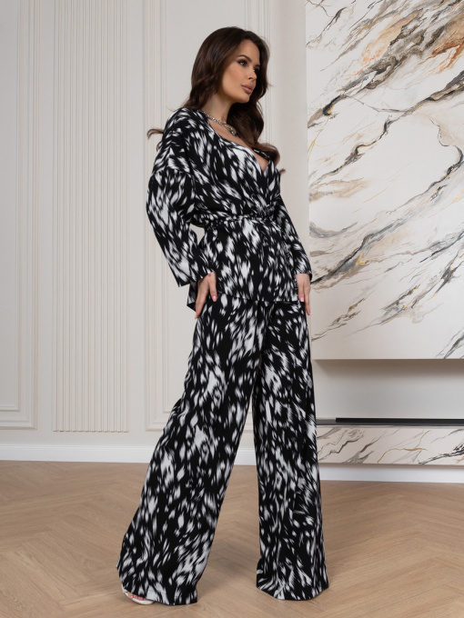 Костюм ISSA Plus модель 14561_черный Фото