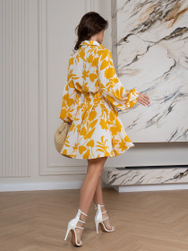 Платье мини ISSA Plus модель 14568_белый Фото