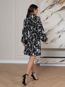 Платье мини ISSA Plus модель 14569_черный Фото