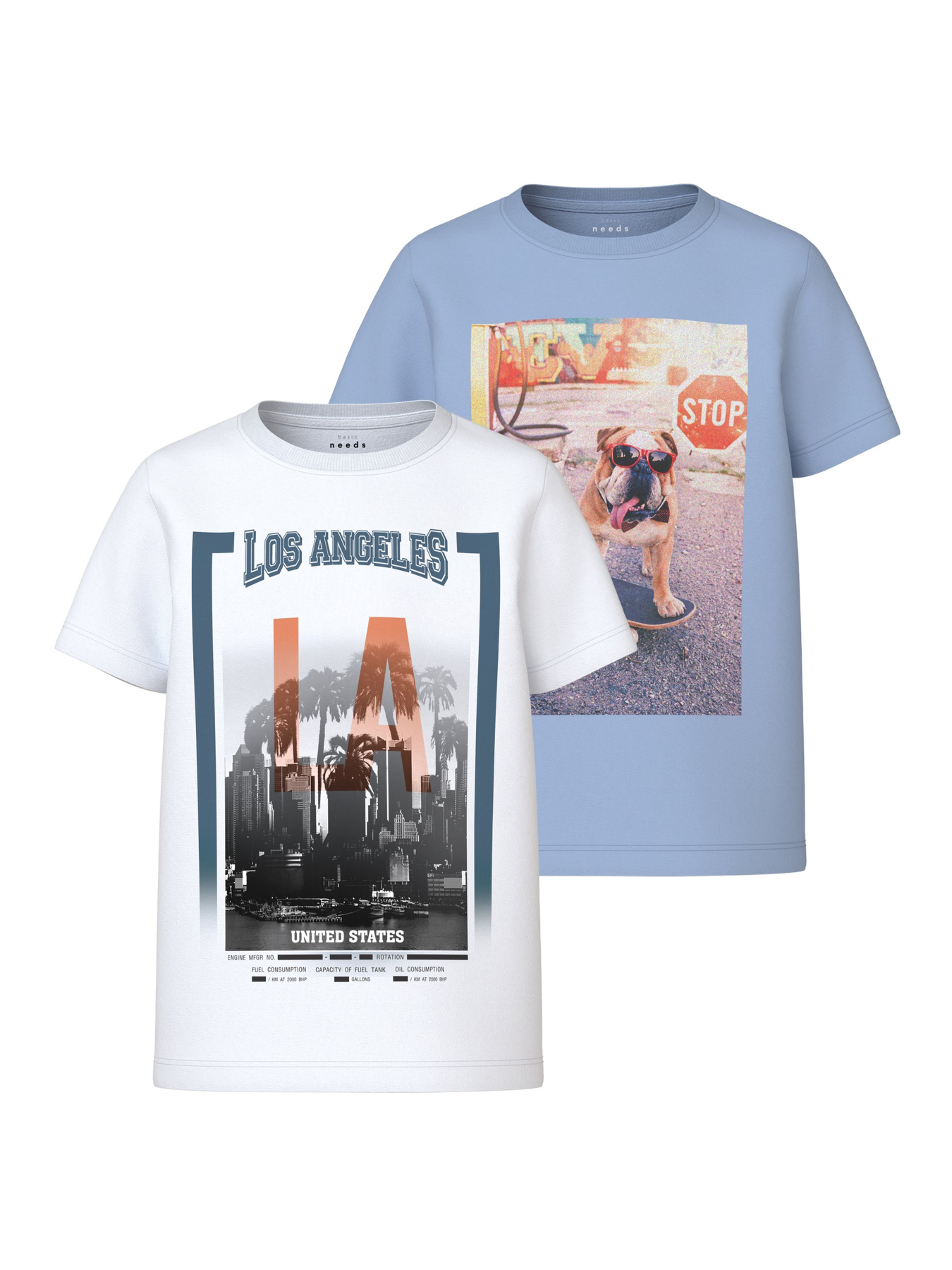 Набор футболок Name it модель 241.13231674.CBLU Фото