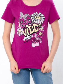 Футболка Носи своє модель 6012-2-fuksq-romashka Фото