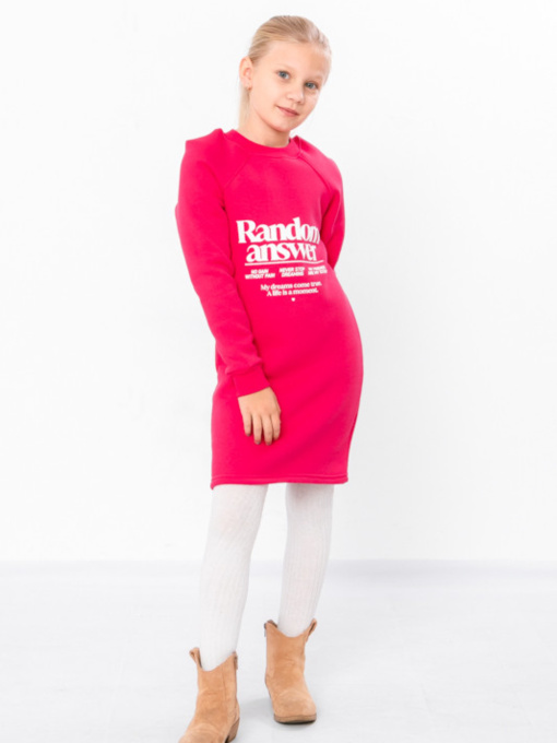 Платье мини Носи своє модель 6084-025-33-1-malinovij-koral Фото