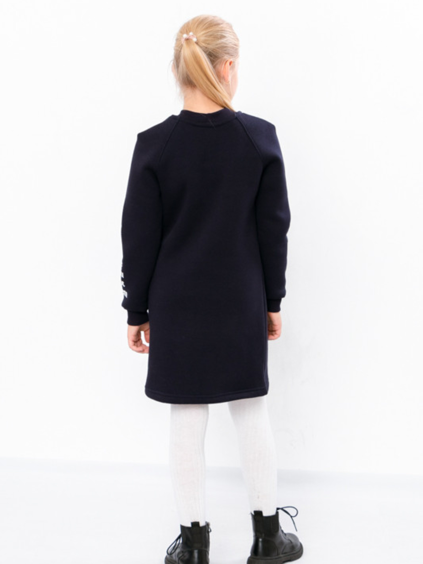 Платье мини Носи своє модель 6084-025-33-1-chornilxno-sinj Фото