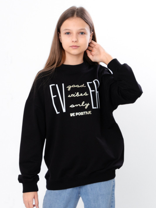 Свитшот Носи своє модель 6416-057-33-chornij Фото