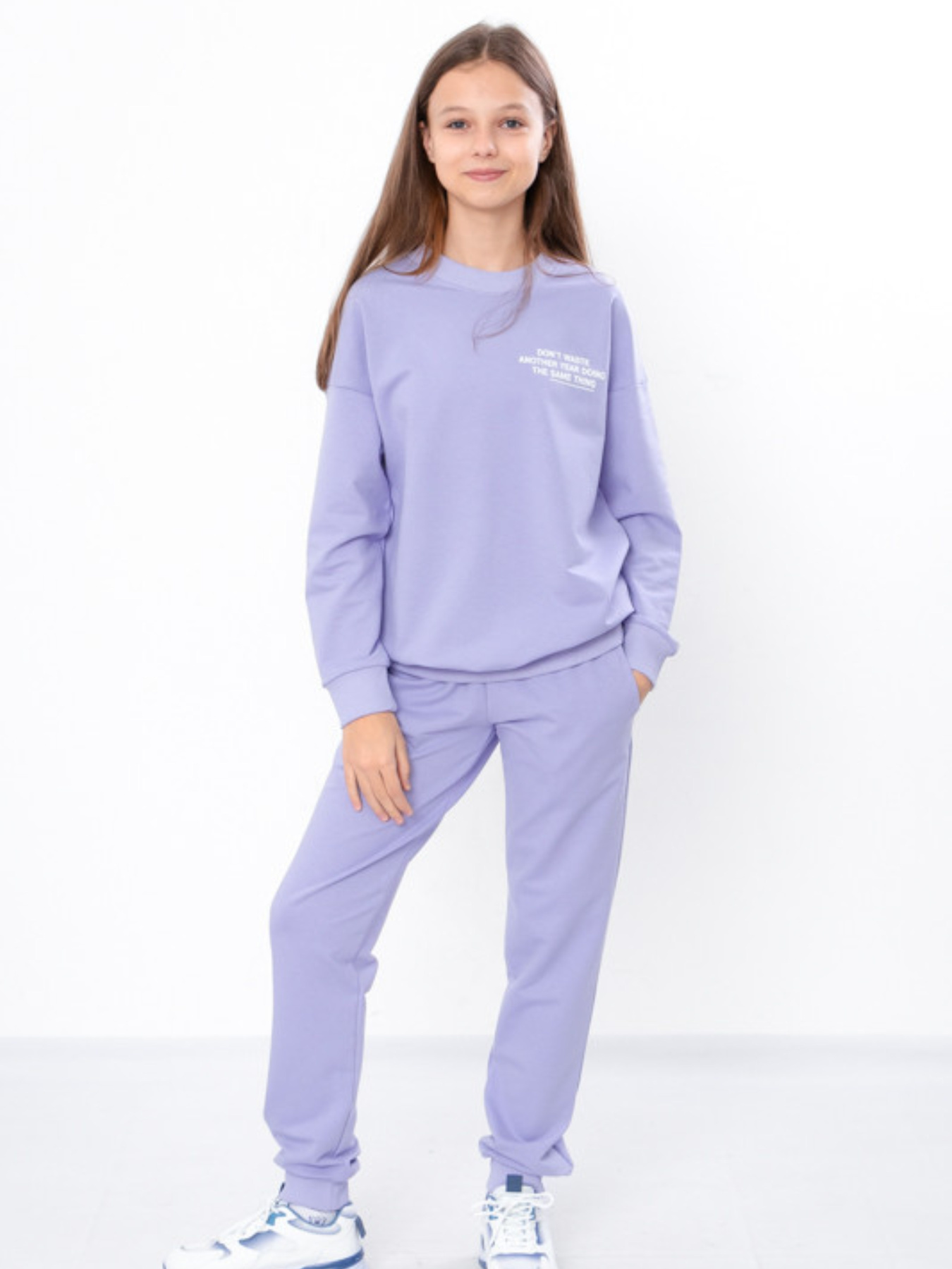 Повседневный костюм Носи своє модель 6418-057-33-qskravo-lavandovij Фото