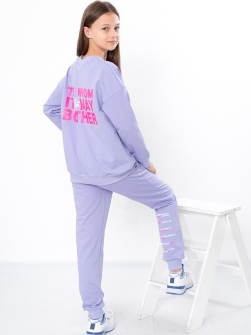 Повседневный костюм Носи своє модель 6418-057-33-qskravo-lavandovij Фото