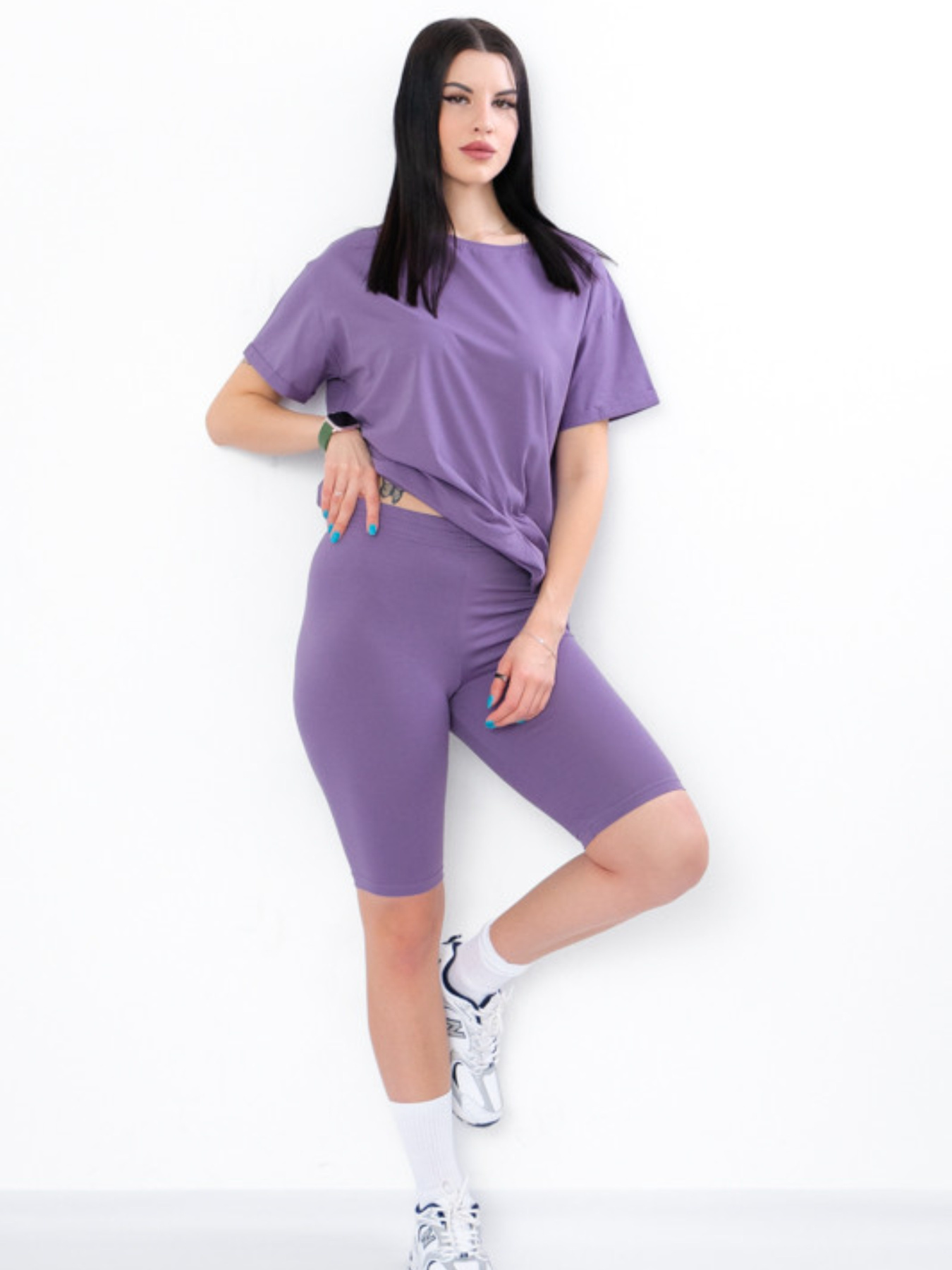 Повседневный костюм Носи своє модель 8138-036-temna-lavanda Повседневный костюм Носи своє модель 8138-036-temna-lavanda Фото