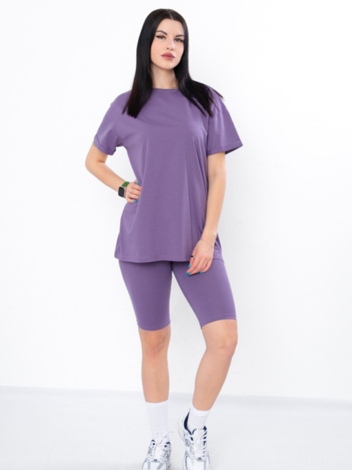 Повседневный костюм Носи своє модель 8138-036-temna-lavanda Фото