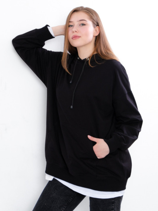 Худи Носи своє модель 3373-057-chornij Фото