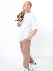 Джоггеры Носи своє модель 8338-057-1-kava Фото