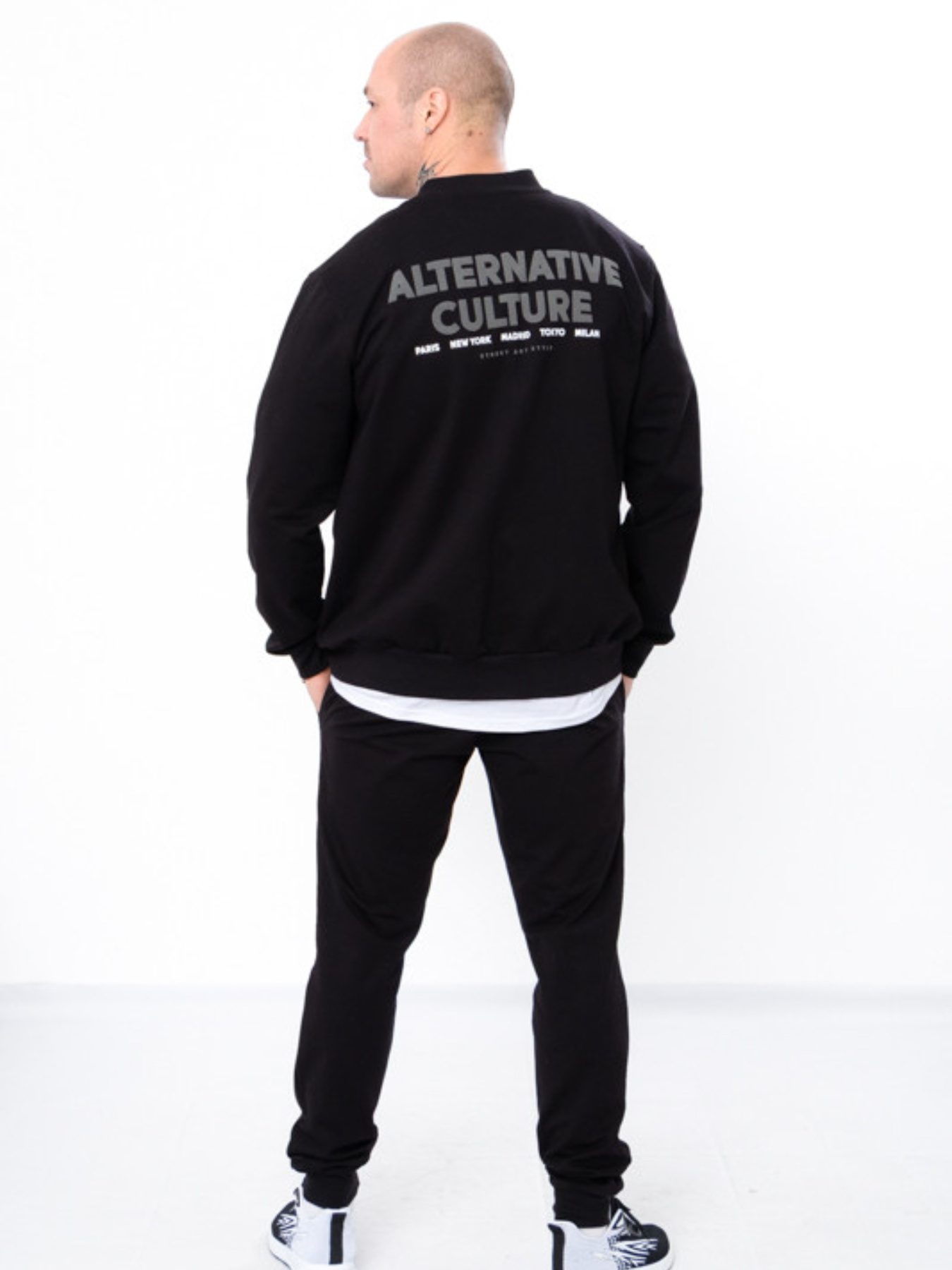 Повсякденний костюм Носи своє модель 8390-057-33-chornij Фото