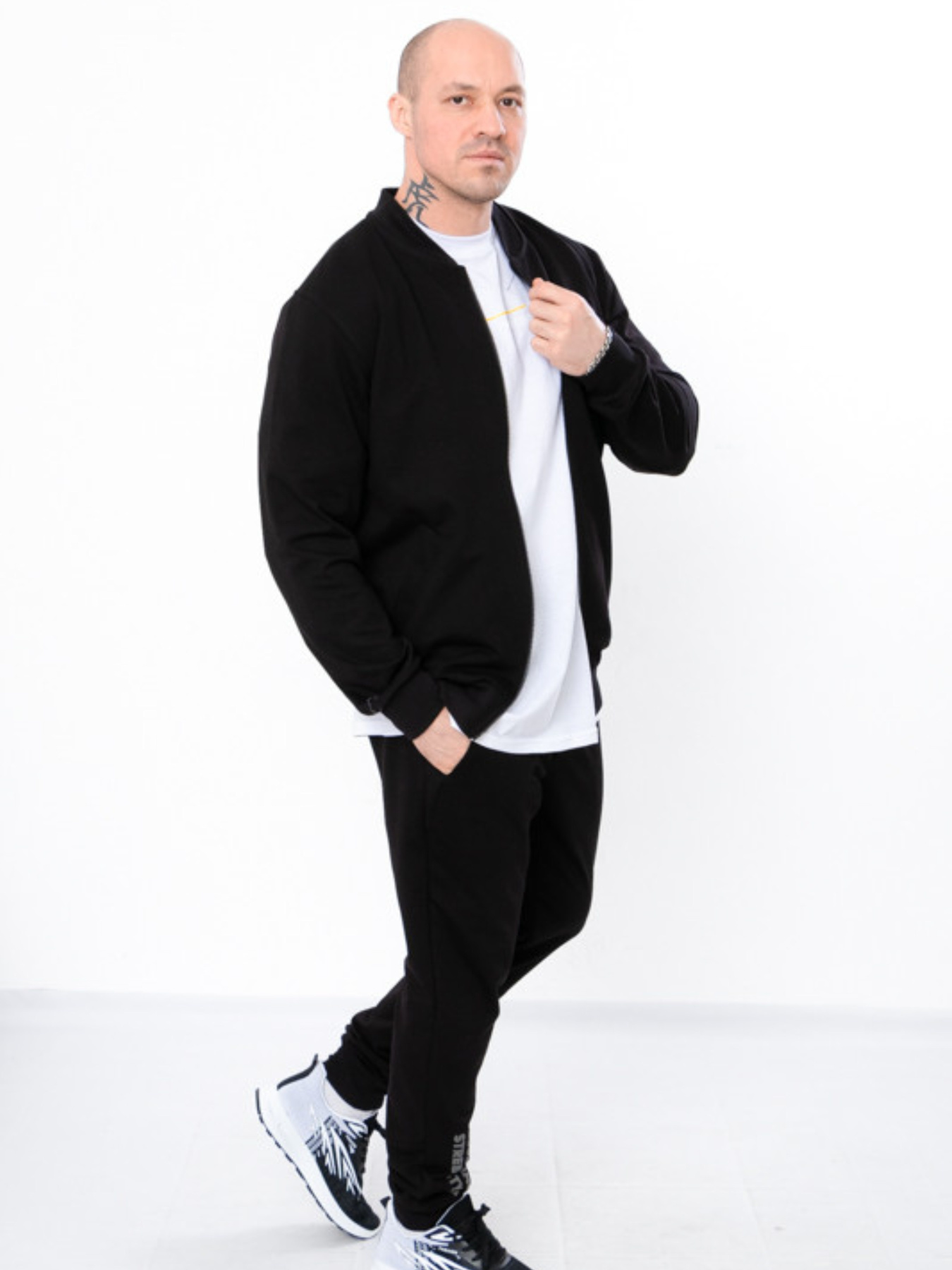 Повсякденний костюм Носи своє модель 8390-057-33-chornij Фото