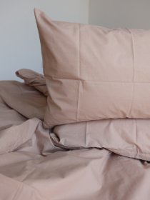 Комплект постельного белья с ткани Ранфорс цвет Мокко BedclozZzes модель 13155 Фото
