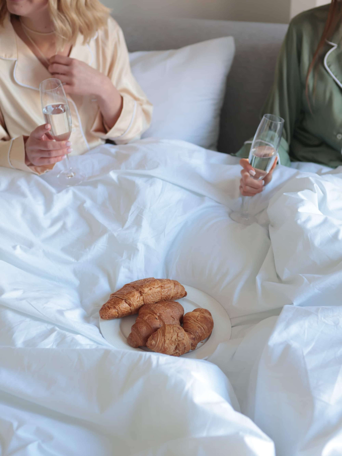 Комплект постельного белья с ткани Ранфорс Белого цвета BedclozZzes модель 7271 Фото