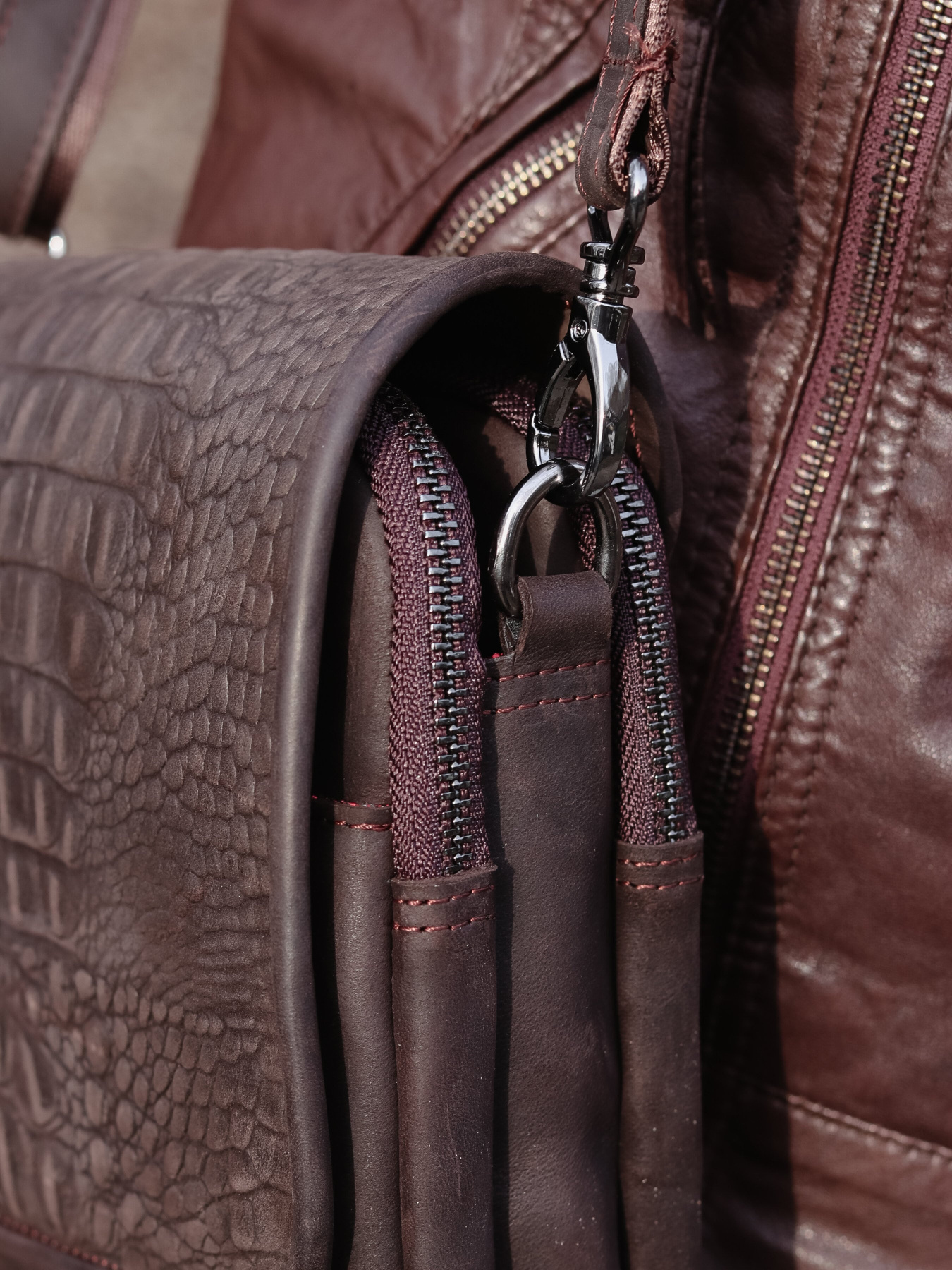 Мессенджер Legessy модель CH_015-3_Crocodile Фото