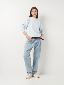 Свитшот Роза модель 231024_blue Фото