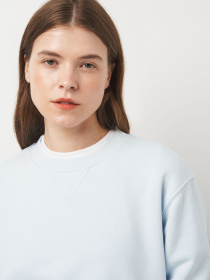 Свитшот Роза модель 231024_blue Фото