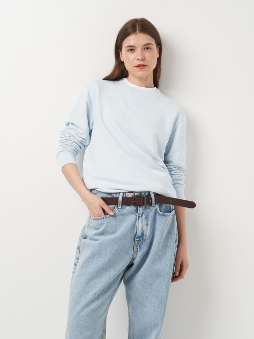 Світшот Роза модель 231024_blue Фото