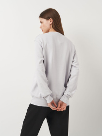 Свитшот Роза модель 231024_grey Фото