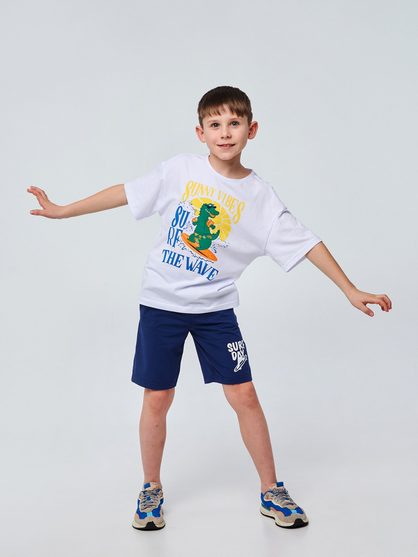 Футболка SMIL модель smil_110752-belyj Фото