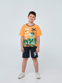 Футболка SMIL модель smil_110752-oranzevyj Футболка SMIL модель smil_110752-oranzevyj Фото