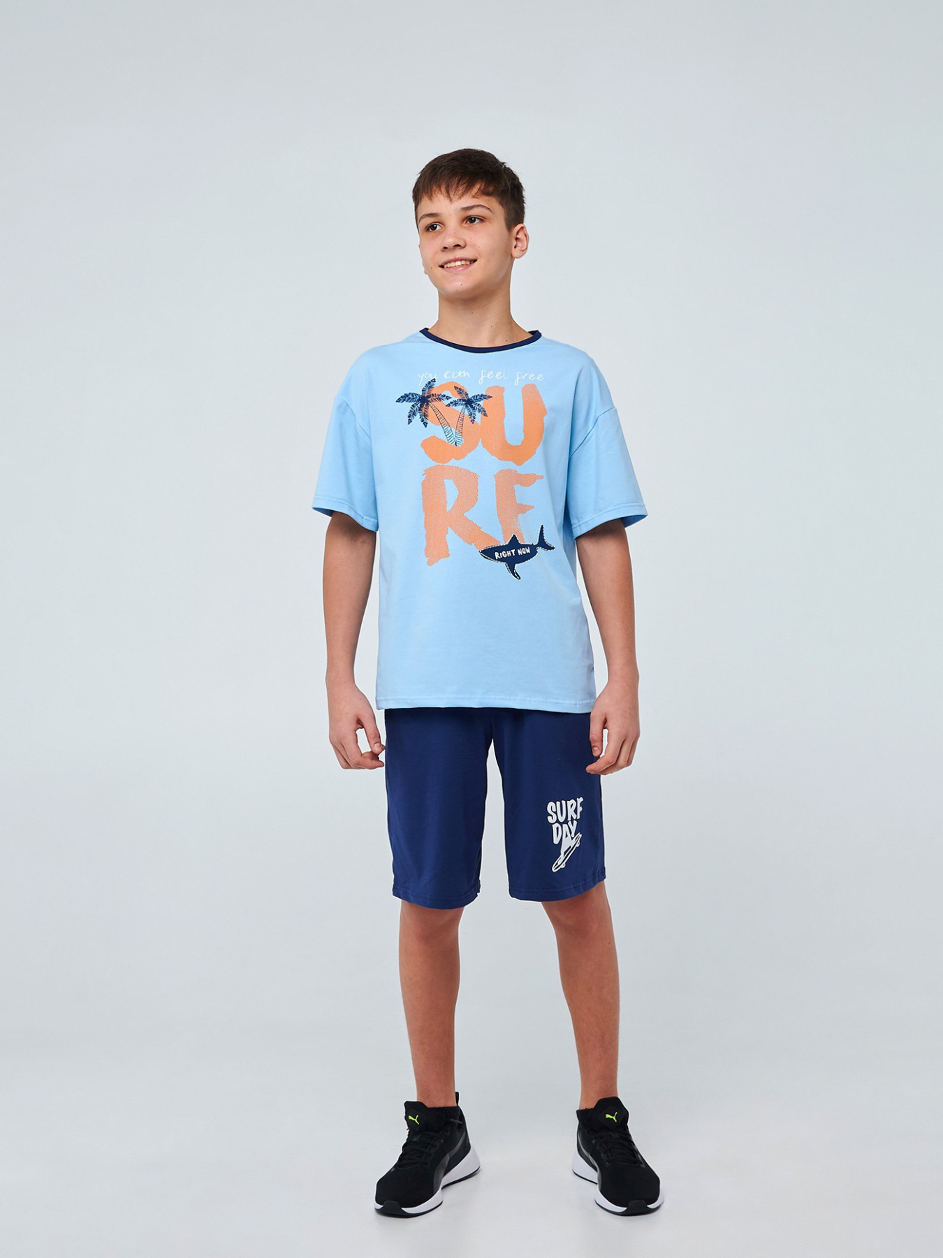 Футболка SMIL модель smil_110755-goluboj Фото