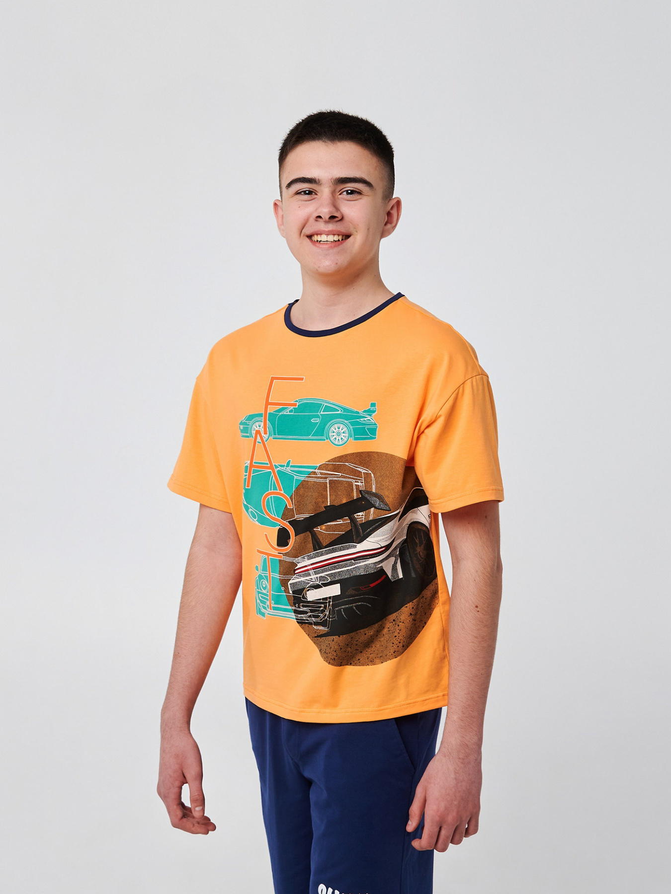 Футболка SMIL модель smil_110755-oranzevyj Фото