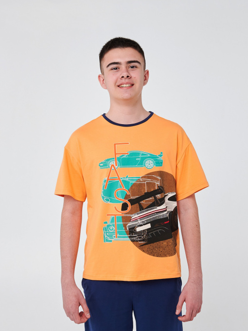 Футболка SMIL модель smil_110755-oranzevyj Фото