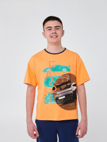 Футболка SMIL модель smil_110755-oranzevyj Фото