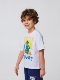 Футболка SMIL модель smil_110751-belyj Фото