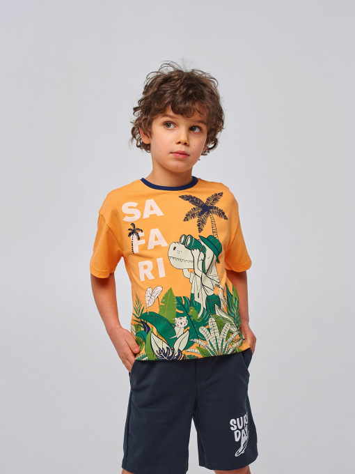 Футболка SMIL модель smil_110751-oranzevyj Фото