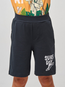 Повсякденні шорти SMIL модель smil_112435-temno-seryj Фото