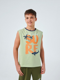 Майка SMIL Модель smil_110757-fistaskovyj Фото