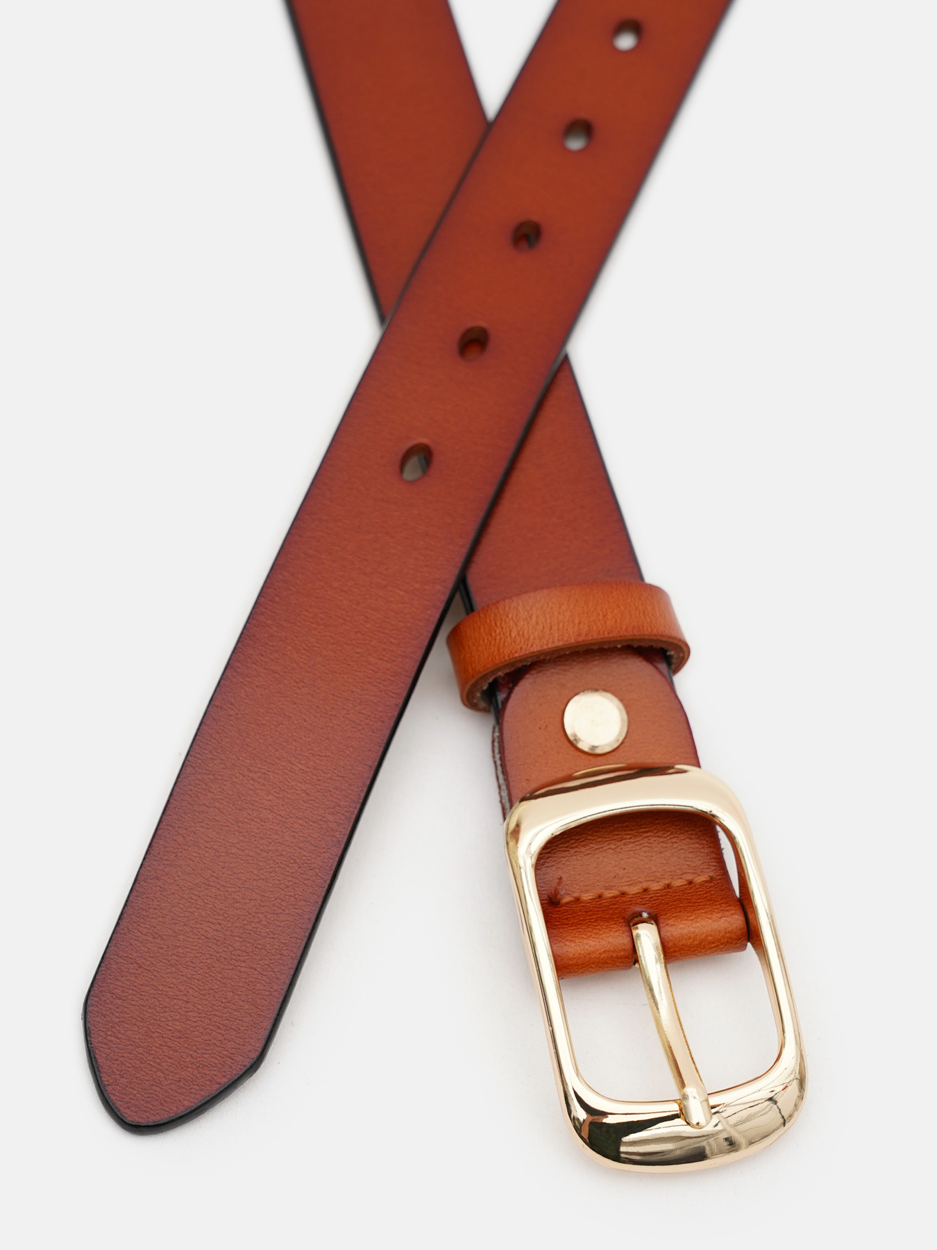 Ремінь Borsa Leather модель CV1ZK-008gi-goldginger Фото