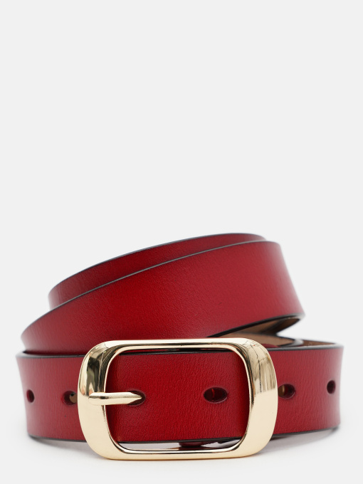 Ремінь Borsa Leather модель CV1ZK-008bo-goldbordo Фото