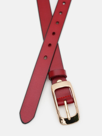 Ремень Borsa Leather модель CV1ZK015-goldred Фото