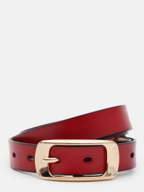 Ремень Borsa Leather модель CV1ZK015-goldred Фото