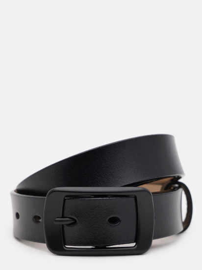 Ремінь Borsa Leather модель CV1ZK-001bl-black - фото
