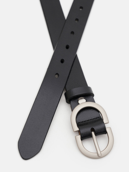Ремінь Borsa Leather модель CV1ZK-105bl-black — фото - INTERTOP
