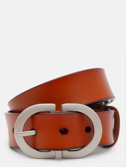 Ремінь Borsa Leather модель CV1ZK-105br-brown - фото