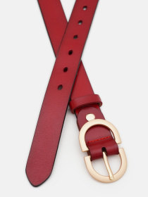 Ремень Borsa Leather модель CV1ZK105-goldred Фото