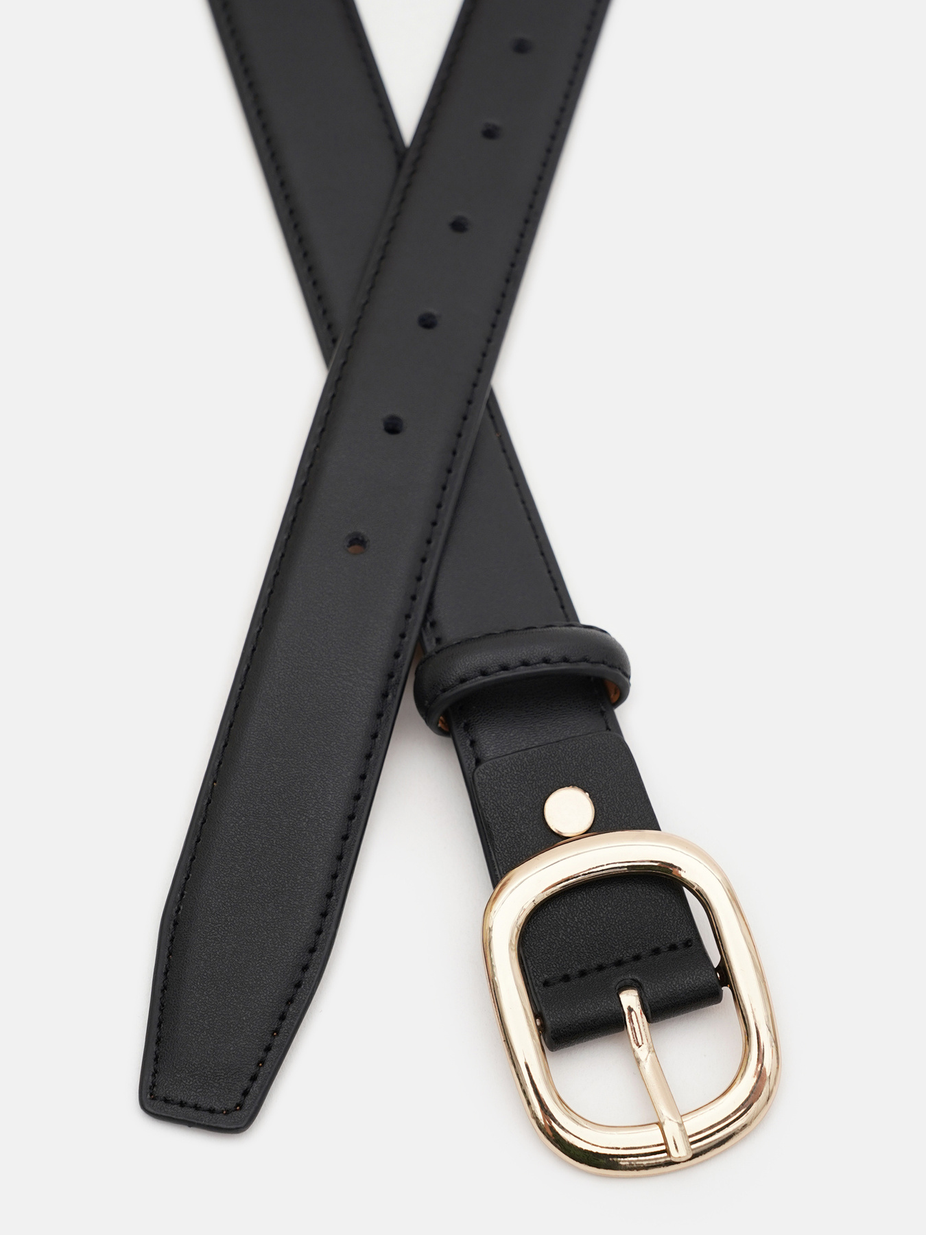 Ремень Borsa Leather модель CV1ZK-112bl-black Фото