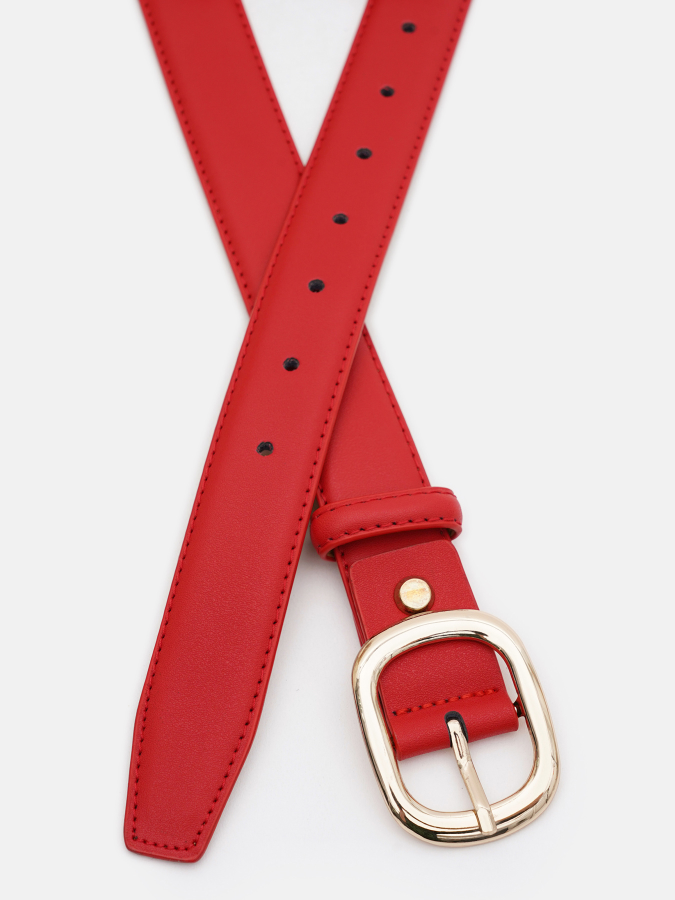 Ремінь Borsa Leather модель CV1ZK-112r-red Фото