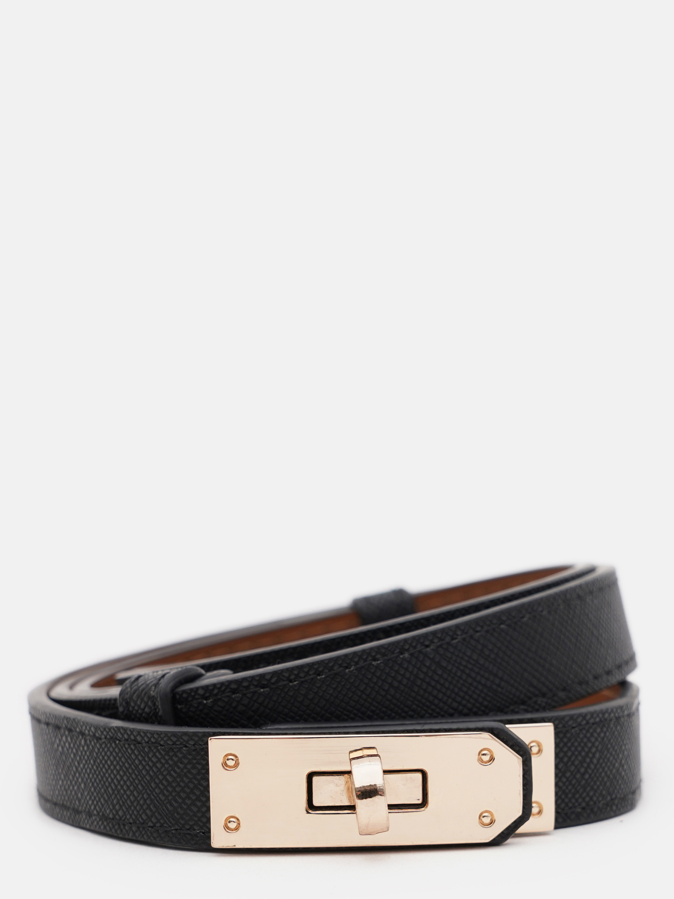 Ремень Borsa Leather модель CV1ZK-135bl-black Фото